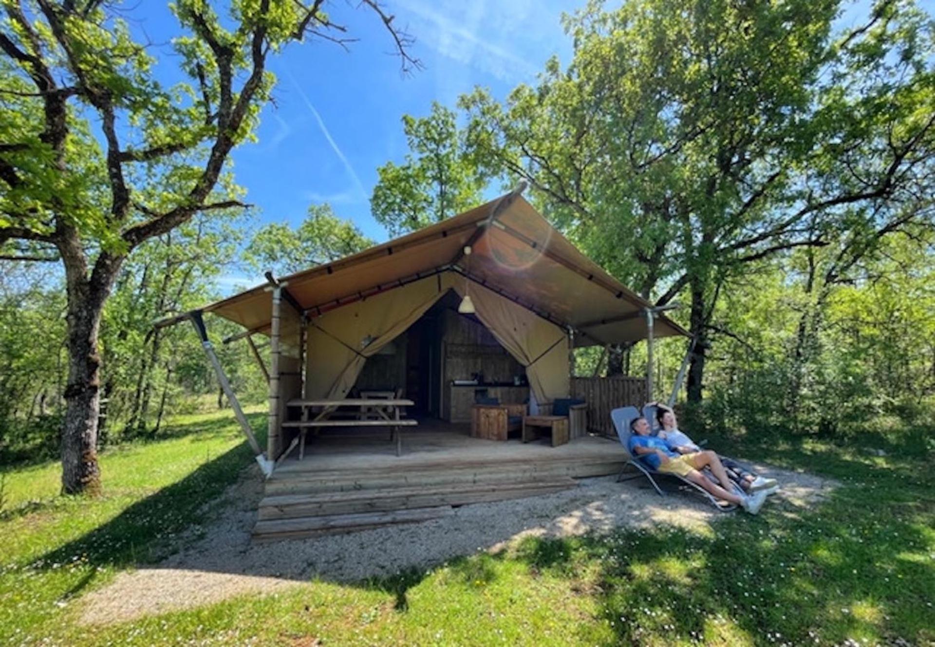 Lodges Du Bois Dodo - Ancien Camping De Bois Redon Septfonds Bagian luar foto